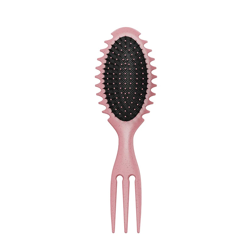Curl Defining Bounce Hair Brush Barbershop Boar Bristle Comb Detangling Shaping Hairbrushes Professional Salon Home Styling Comb