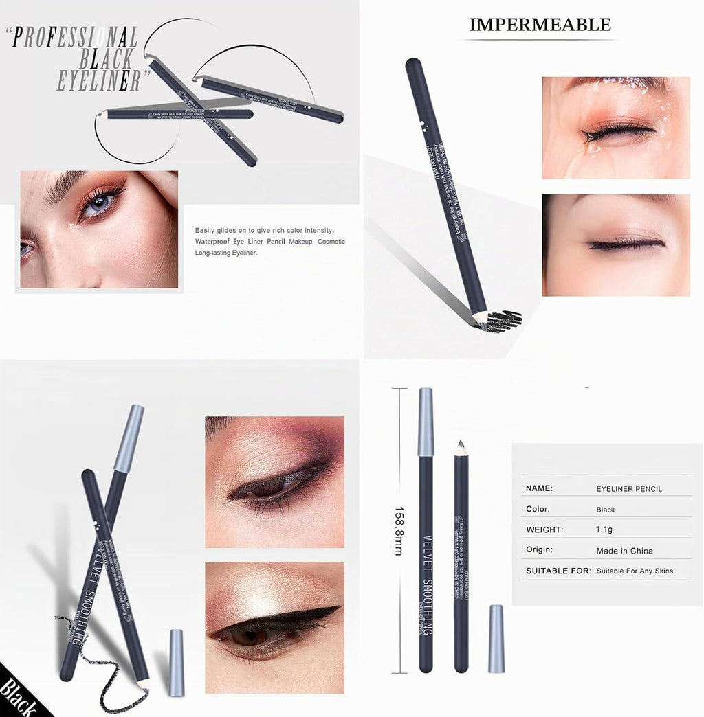 Kit De Maquillaje Mujer Completo Cosmética Set Para Ojos - Todo En Uno Juego De Maquillaje Regalo Para Mujer Con Paleta De Sombras De Ojos Lápiz Delineador Lápiz De Cejas Y Rímel #B
