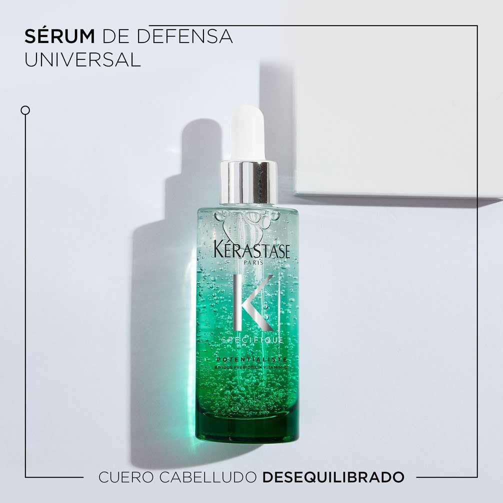 Kérastase Spécifique, Sérum Capilar De Defensa Universal, Para Cuero Cabelludo Desequilibrado, Sérum Potentialiste, 90 Ml