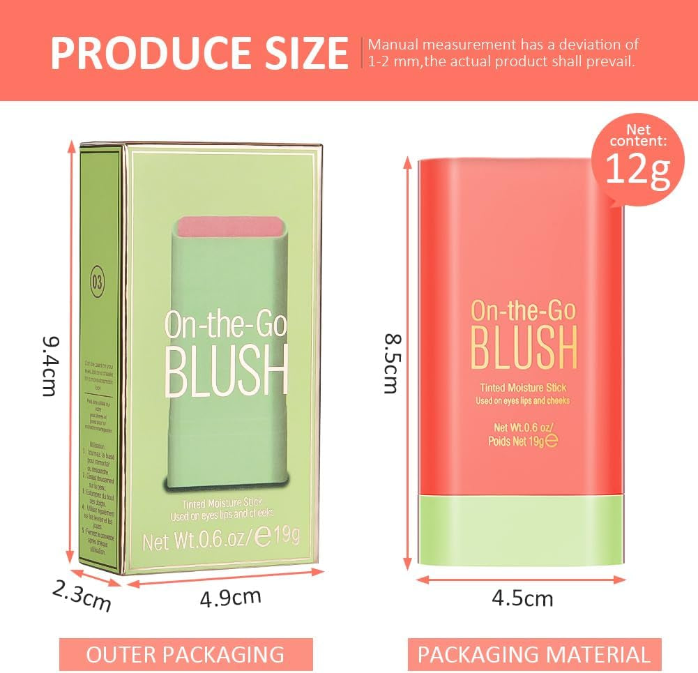  Blush Stick Liquido Colorete En Crema