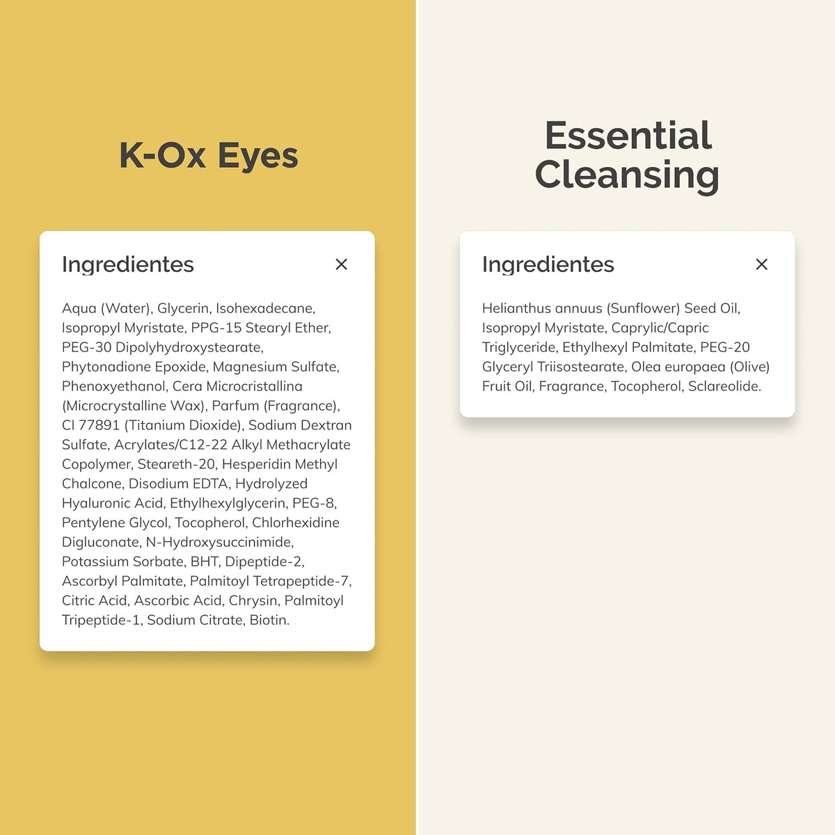 ISDIN Isdinceutics PACK K-Ox Eyes - Crema Contorno De Ojos + Essential Cleansing 27G Mini Talla Limpiador Facial