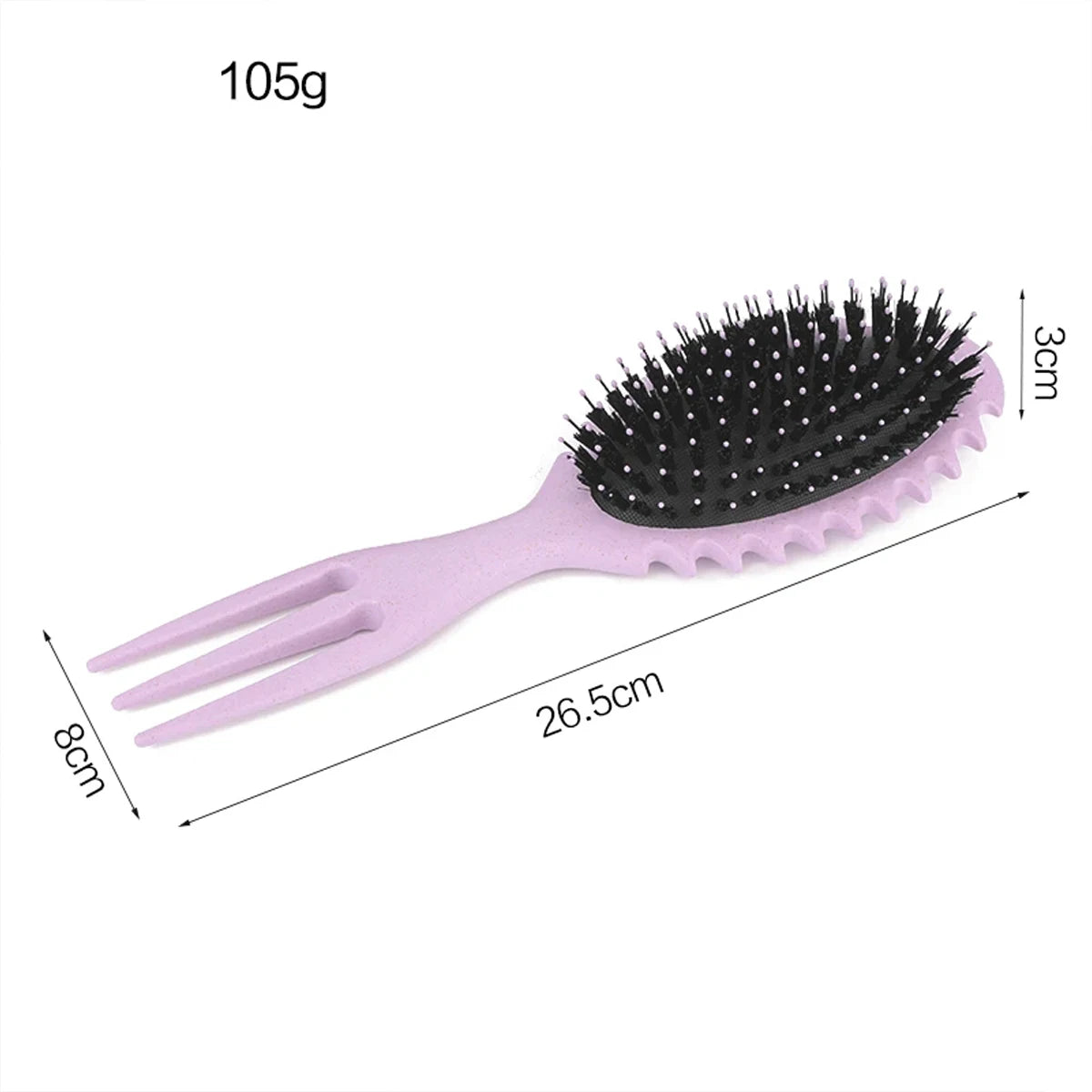 Curl Defining Bounce Hair Brush Barbershop Boar Bristle Comb Detangling Shaping Hairbrushes Professional Salon Home Styling Comb
