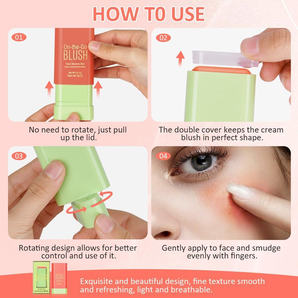  Blush Stick Liquido Colorete En Crema