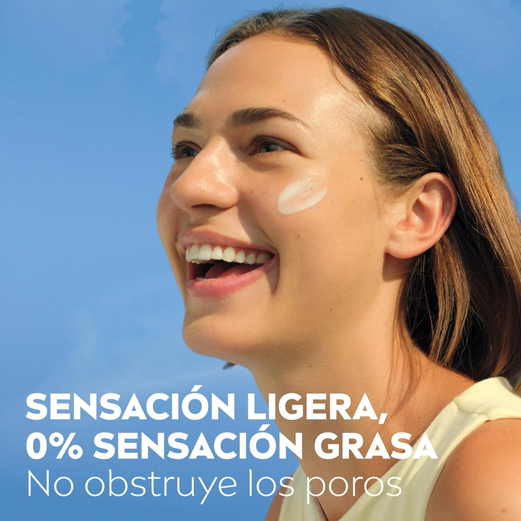 NIVEA SUN Q10 Protección Solar Facial Antiedad Transpirable SPF50+ 40 Ml