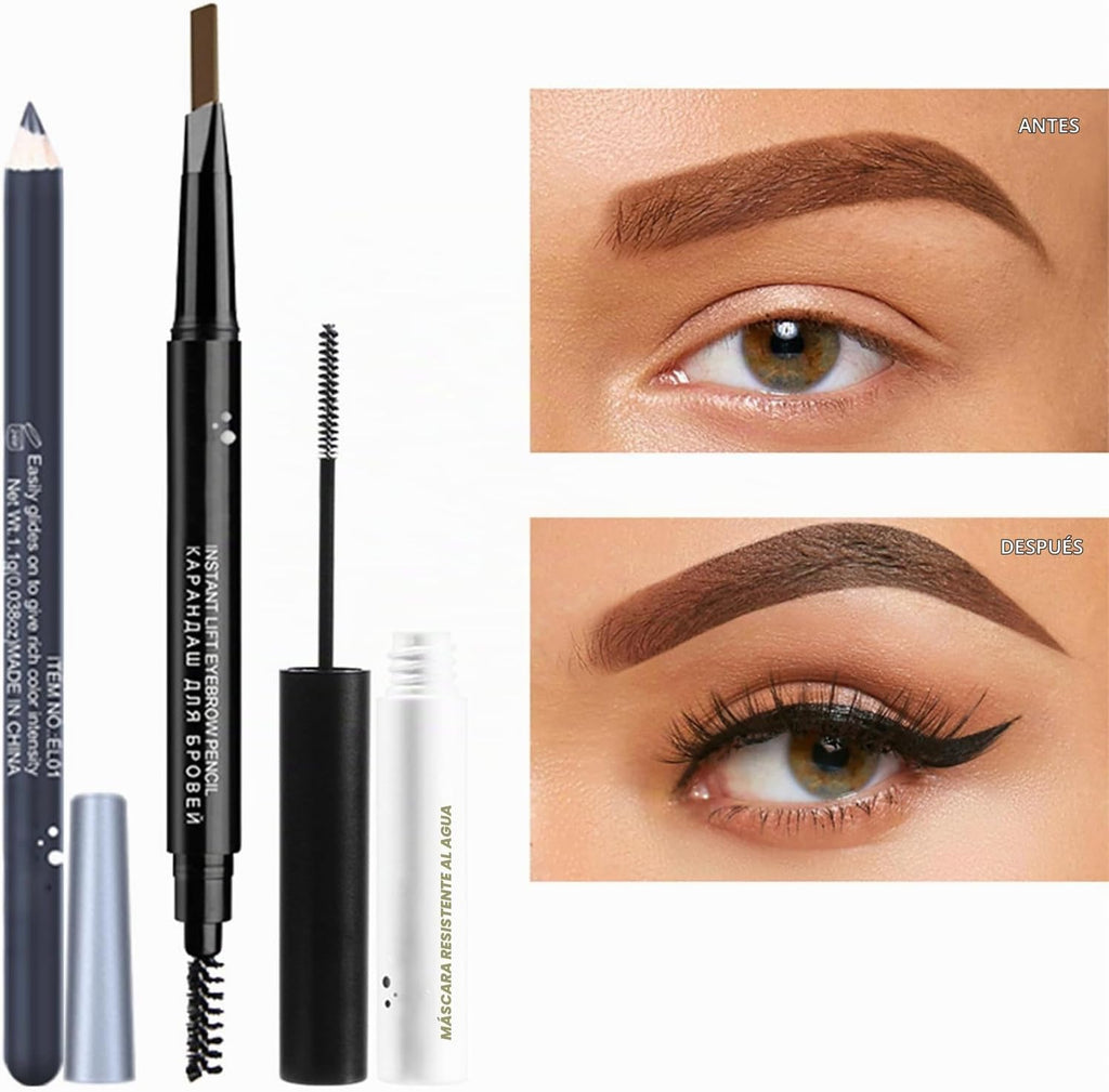 Kit De Maquillaje Mujer Completo Cosmética Set Para Ojos - Todo En Uno Juego De Maquillaje Regalo Para Mujer Con Paleta De Sombras De Ojos Lápiz Delineador Lápiz De Cejas Y Rímel #B