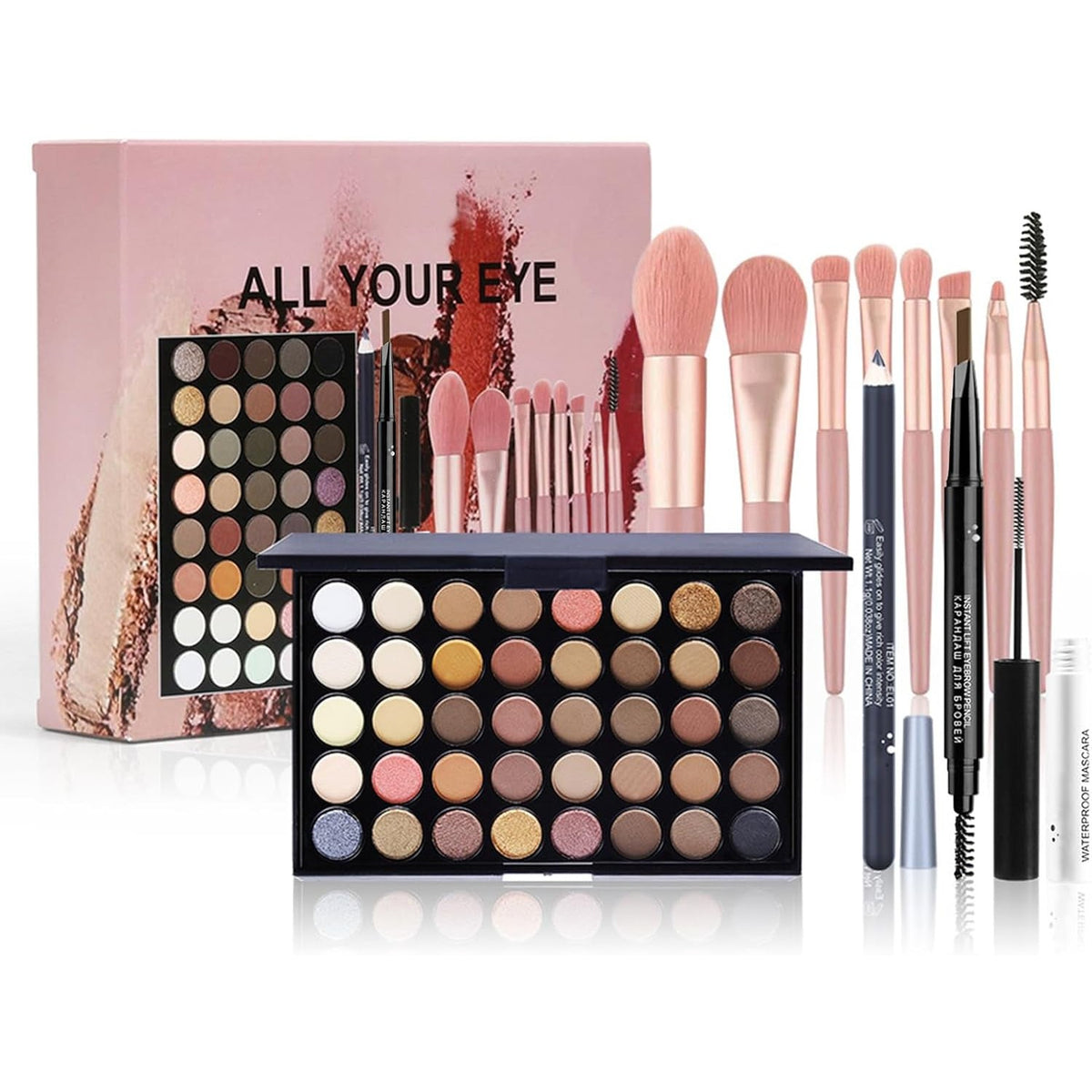 WishesMar — Set de maquillaje para ojos con bolsa de regalo