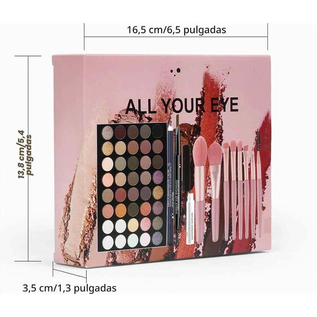 WishesMar — Set de maquillaje para ojos con bolsa de regalo