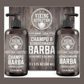 Viking Revolution Juego De Champú Y Acondicionador De Barba