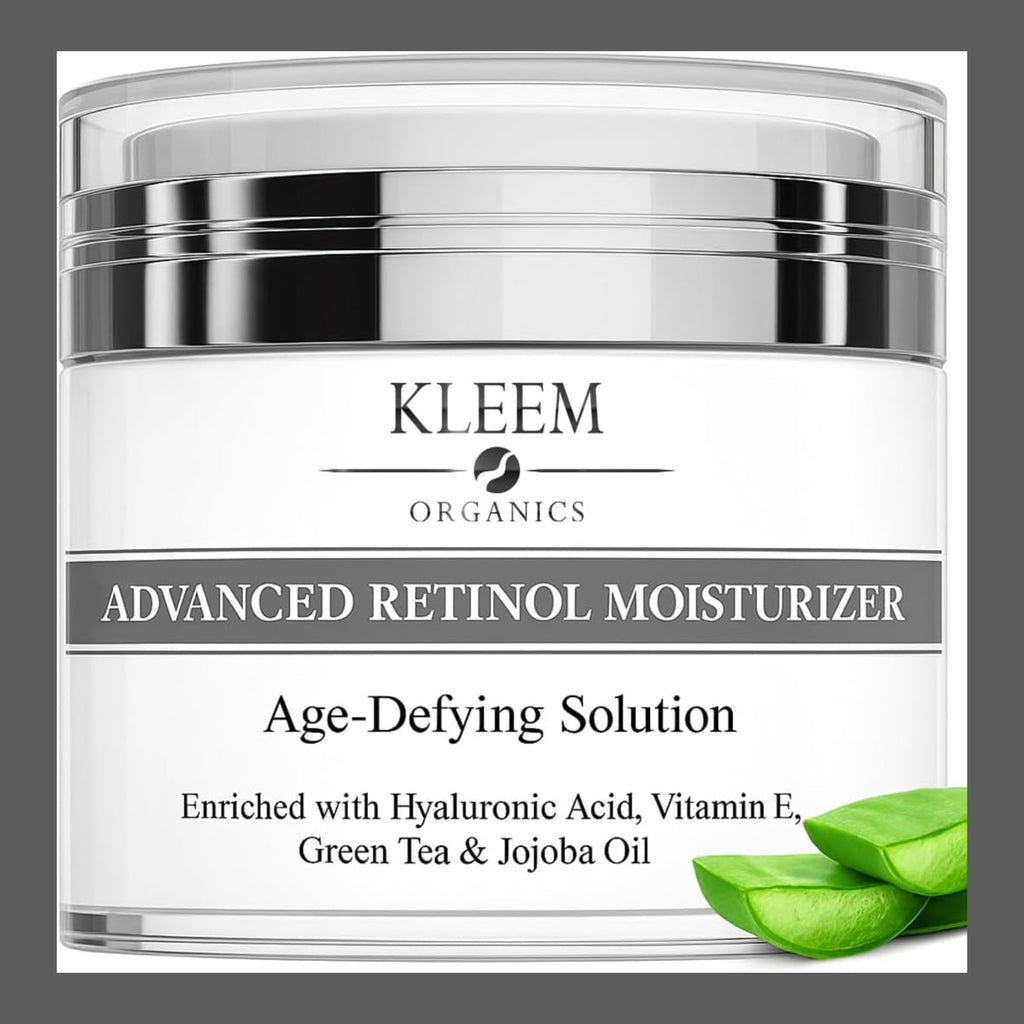 Crema Hidratante Facial Mujer Y Hombres Con Retinol, Ácido Hialurónico Y Vitamina E