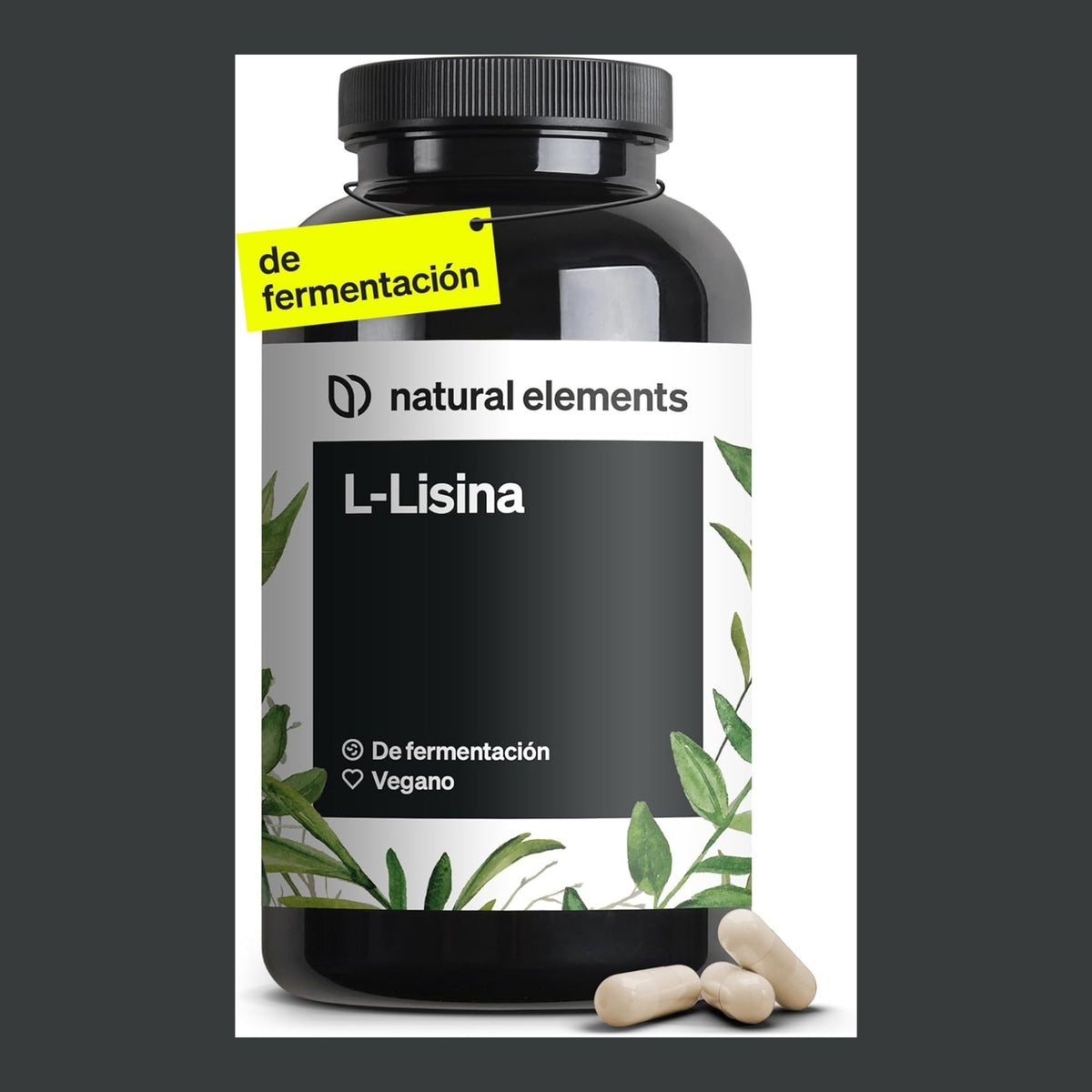 L-Lisina - Fabricado En Alemania - 365 Cápsulas