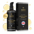 Satin Naturel Aceite Para Barba Bio Prensado En Frio