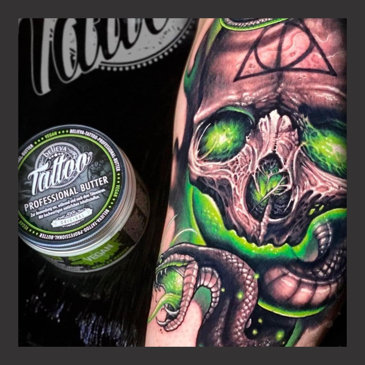 Believa Tattoo Butter – Cuidado Premium Para Tatuajes