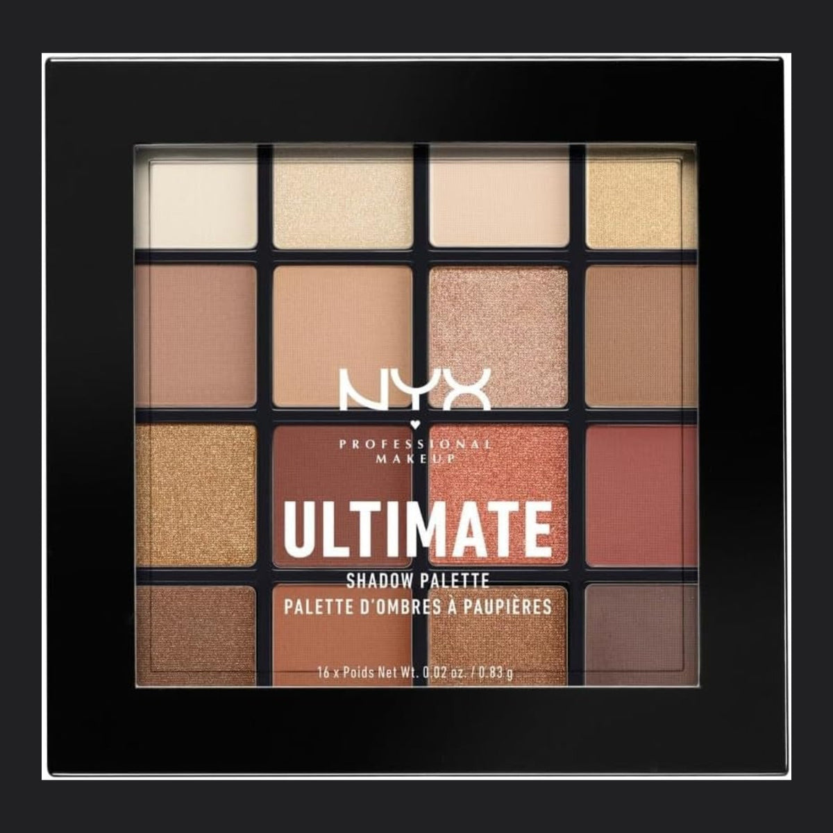 NYX Professional Makeup Paleta De Sombras De Ojos Ultimate Shadow Palette